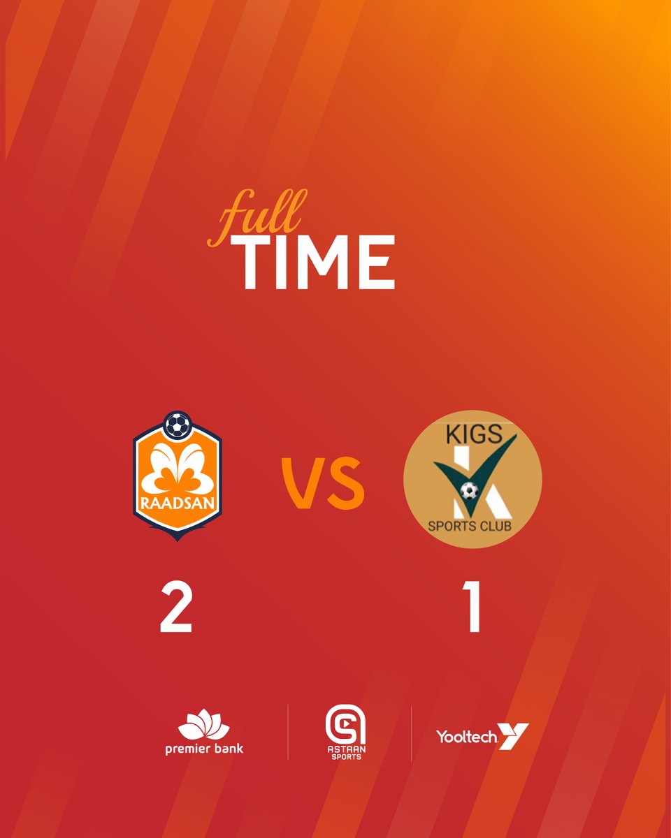 RaadsanSC's tweet photo. Alhamdulillah +3 Points | Happy to be back on winning ways 🧡 | Up the Oranges. ✊🟠🔥

#RaadsanSC #SomaliNationalLeague #RaadsanFamily https://t.co/Xi8ojzNXfh