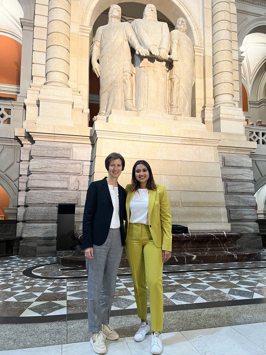 SwissAmbLKA's tweet photo. A great pleasure to meet Sri Lanka-born 🇨🇭MP Farah Rumy in the Swiss Parliament Building!
🇨🇭🤝🇱🇰 https://t.co/TIAGbpe1VB