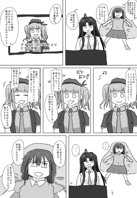 当たり前のようにすばるの家にいる仁菜
#ガルクラ #GirlsBandCry 