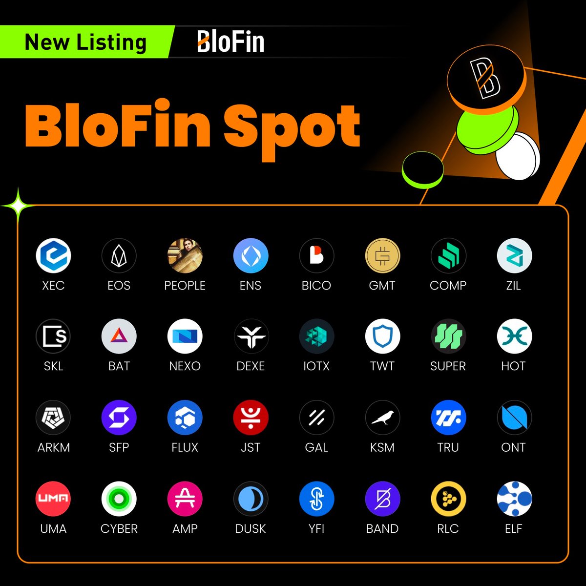 BloFin Exchange tweet media
