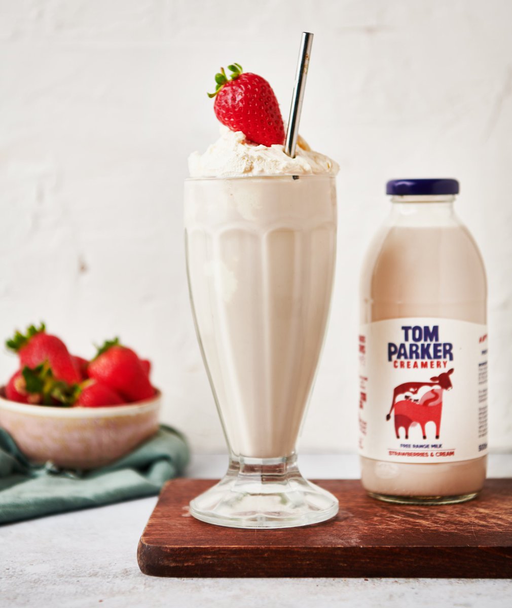 Looking for something even better than our Strawberries &amp; Cream Milk? 

Make it into an indulgent milkshake by mixing it up with some vanilla ice cream and fresh strawberries. 

And, if you really want to go to town, why not add some whipped cream to the top!
