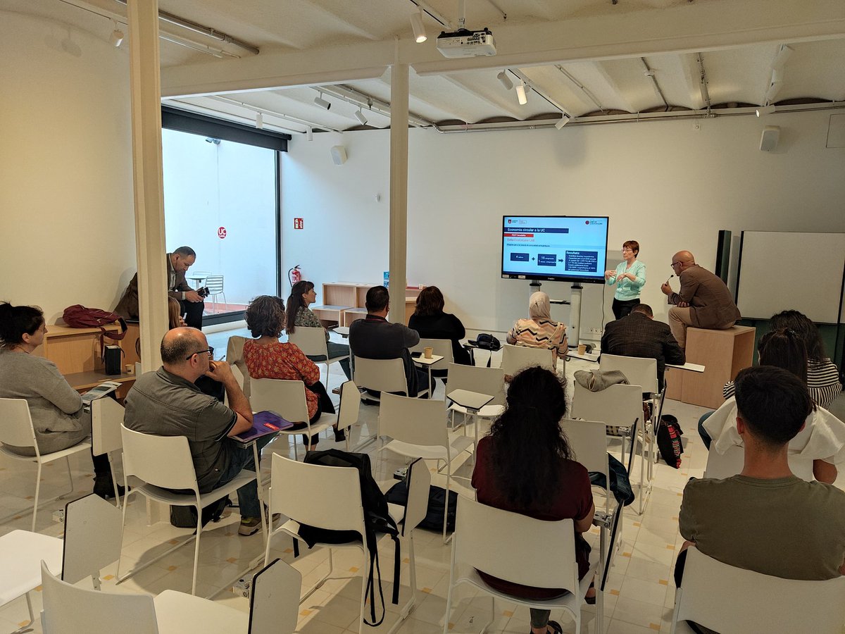 economieslocals's tweet photo. 🔛 I a la tarda els participants del projecte #LaserMed2024 visiten la @UnioCooperadors de @AjuntamentGava, per conèixer experiències i projectes d'economia circular, innovació social i economia social i solidària (#ESS).

#LaserMed
#LaserMedCommunity https://t.co/Vm5O4FQtie