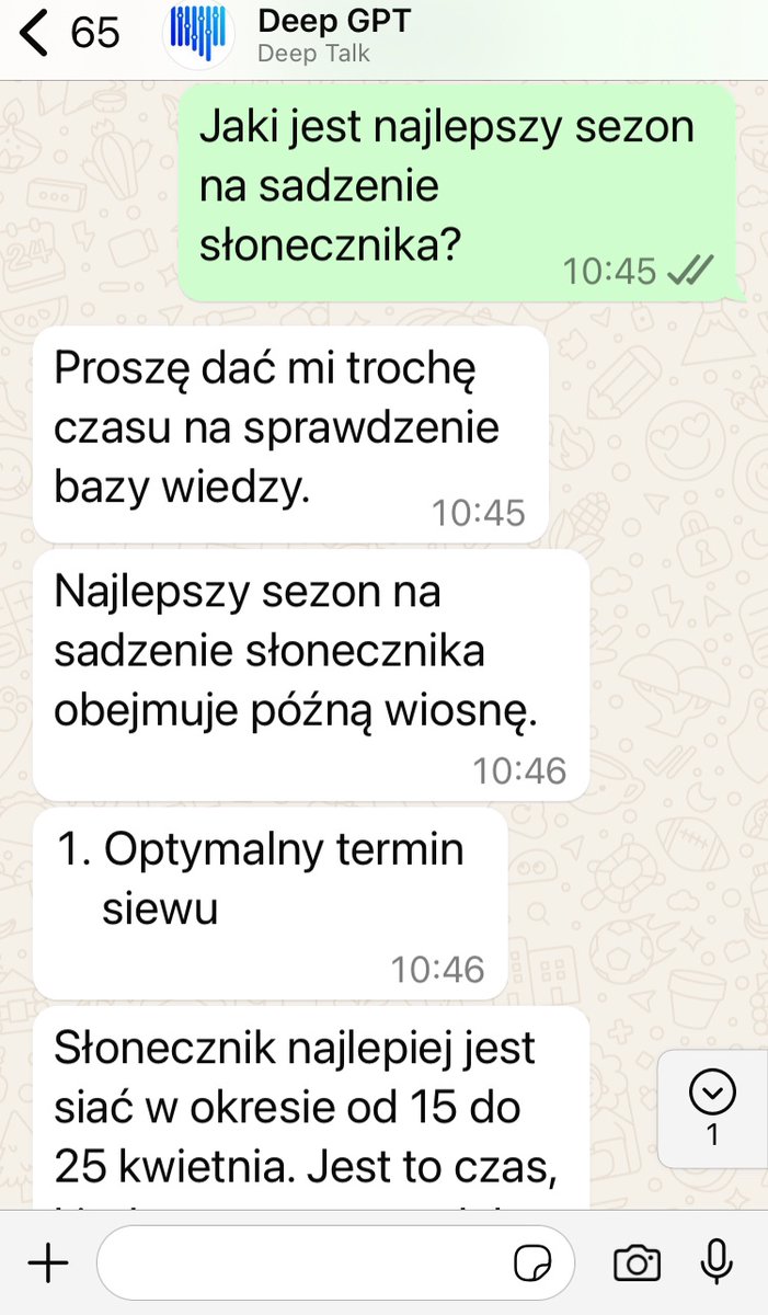 DeepTalkAI's tweet image. Today, farmers in Poland have access to the support of an expert agricultural engineer trained with LLMs thanks to Deep Talk 👩‍🌾🧑‍🌾