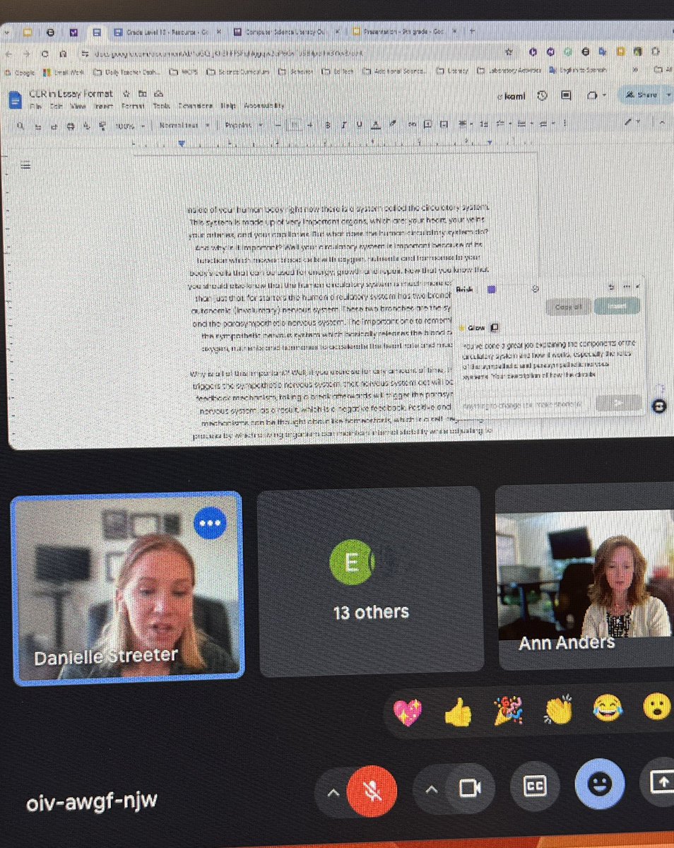 <a href="/DaniStreeter/">Dani Streeter</a> 🌟featuring <a href="/briskteaching/">Brisk Teaching ➡️ ISTE #2654</a> with translation, feedback, scaffolds &amp; accessibility! 💫The importance of checking for accuracy and bias. #AI <a href="/wcpsmd/">WCPS Maryland</a>
