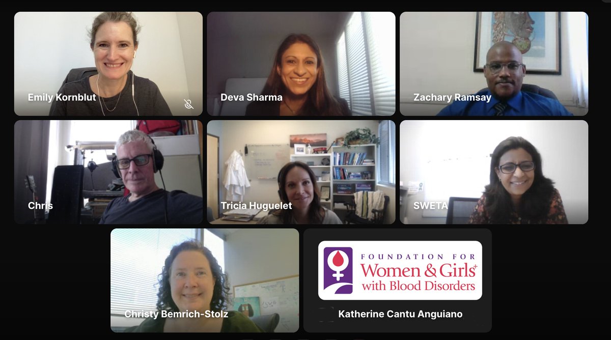 Thrilled to share podcast 7-2-1: an international panel of experts highlight menstruation-related morbidity, hormonal therapies &amp; research advances for women living with sickle cell disease #classicalhematology #sicklecelldisease