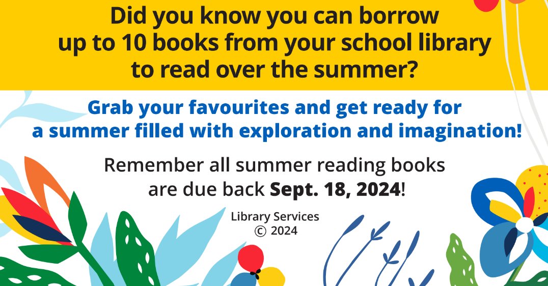 BTL_Library's tweet image. Permission forms have gone home.  To participate in BTL&apos;s Summer Reading you must:
1) be returning to Bruce T Lindley in September
2) return all your library books
3) bring back your signed permission form by June 17th