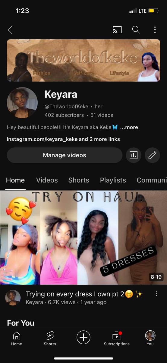 I’m a Beauty, Fashion, and Lifestyle creator Subscribe to my channel🤎

youtube.com/@theworldofkek…