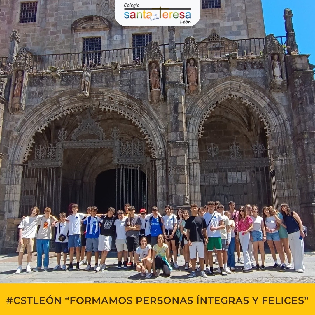STeresaLeon's tweet photo. Última parada del viaje de nuestros alumnos de 4º de ESO: Braga. Han sido días muy intensos que nuestros chicos recordarán toda la vida. ¡Ya estamos de vuelta! #CSTLeón #RedCentrosIT https://t.co/eysboNQiJI