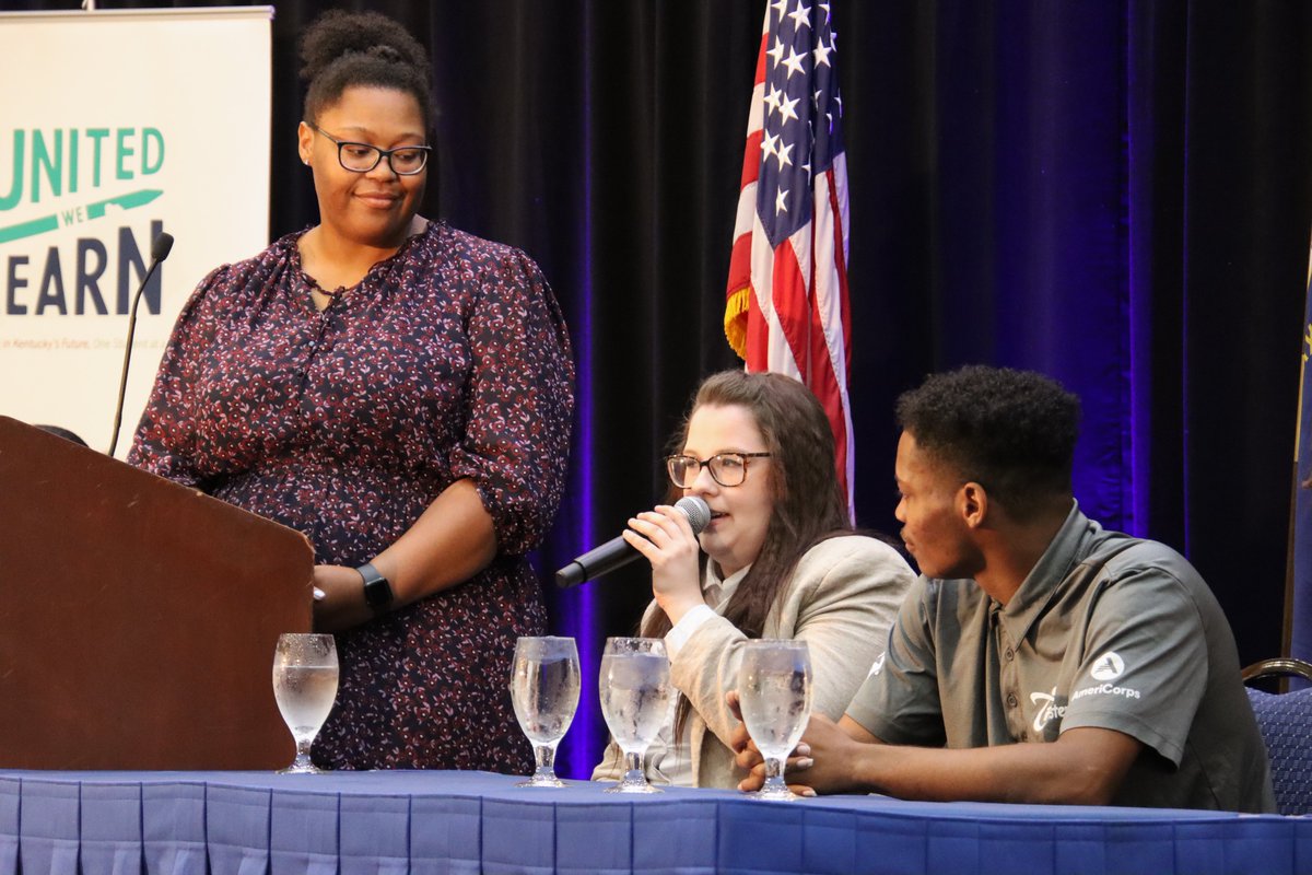 KyDeptofEd's tweet photo. The Kentucky Department of Education is hosting the 2024 Persistence to Graduation Summit in Lexington!

Educators and community leaders are sharing experiences to help students at all grade levels who may face challenges along the path to graduation. https://t.co/8dFfotRc2a
