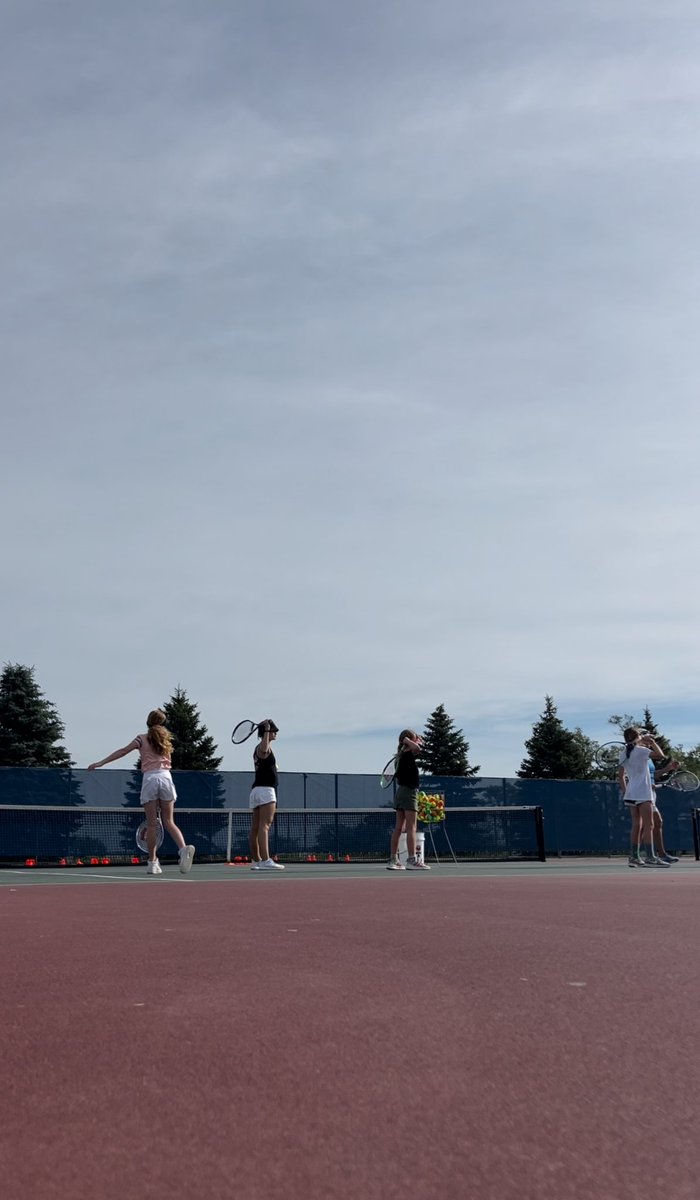 PapioTennis's tweet photo. Had a great third day of tennis camp today! Sad that tomorrow is our last day, but looking forward to finishing strong. 🎾 #TennisCamp #Bittersweet https://t.co/fc2ET8WkIy