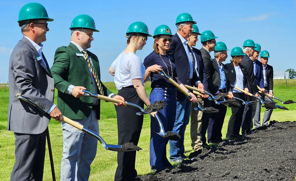 North Dakota State University welcomed the public to a groundbreaking ceremony for the new #BolleyAgriculturalLaboratory today.
