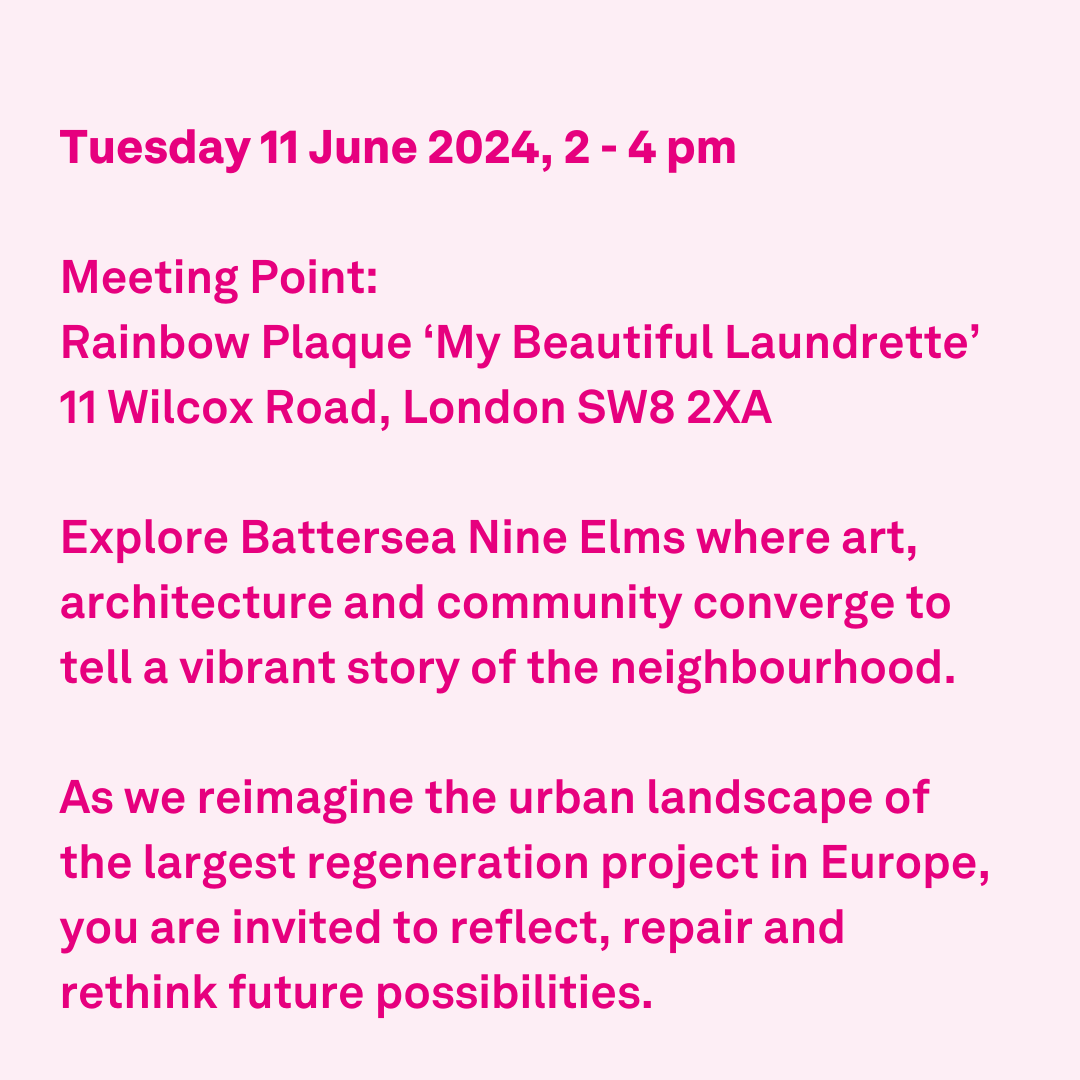 First walk for #lfa2024 is done! It was such a pleasure taking people around my neighbourhood in #battersea and #nineelms. If you missed it, I have one more walk coming up as part of #waf2024 on 20th June. i.mtr.cool/gpfvhcvyvq