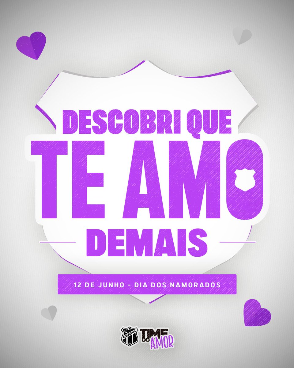 CearaSC's tweet photo. TE AMO DEMAIS! 🤩🥰🏁

Vivo essa paixão, com você no meu coração. Feliz Dia dos Namorados, Nação Alvinegra! 

#CearáSC https://t.co/ncUy5X3umH