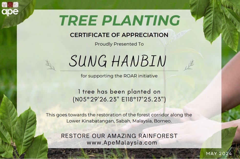 sunghanbin1306's tweet photo. A tree [Apid Apid (Exoecaria Indica)] has been planted on behalf of Sung Hanbin name as a gift for his birthday this year on plot (05°29'26.23" 118°17'25.23") 

DIVINE PERFECTION SUNG HANBIN
#JuneProdigySungHanbin
#똑똑_한빈이생일_축하하고있나아
#내우주의섬광_한빈아_생일축하해 https://t.co/bu7KbW1I9L