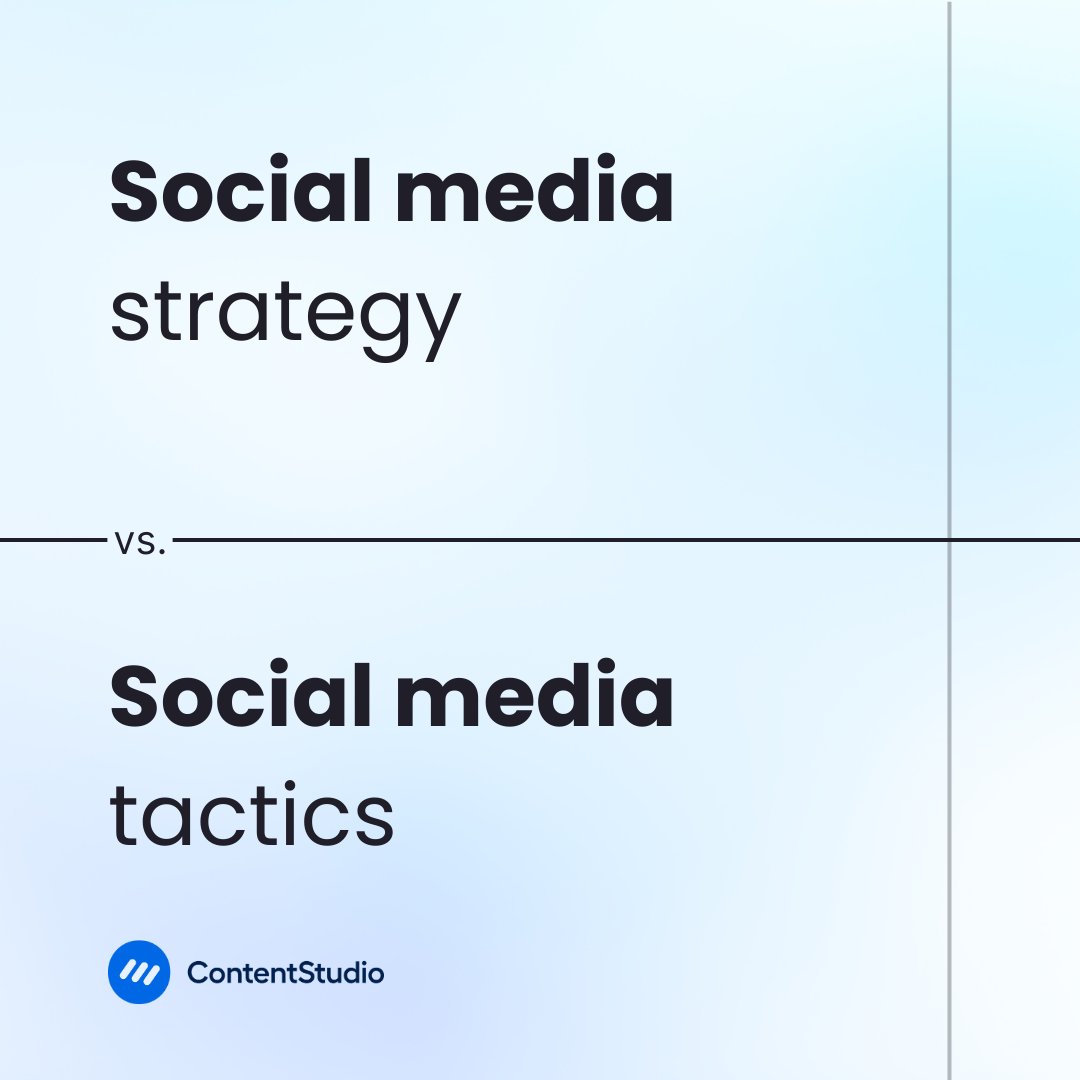 ContentStudioio's tweet image. Transform your social media presence with a winning strategy that delivers results! 

Discover the key elements that set a robust social media strategy apart from scattered tactics. 🤖

#ContentStudio #SocialMediaStrategy #SocialMediaManagement #DigitalMarketing