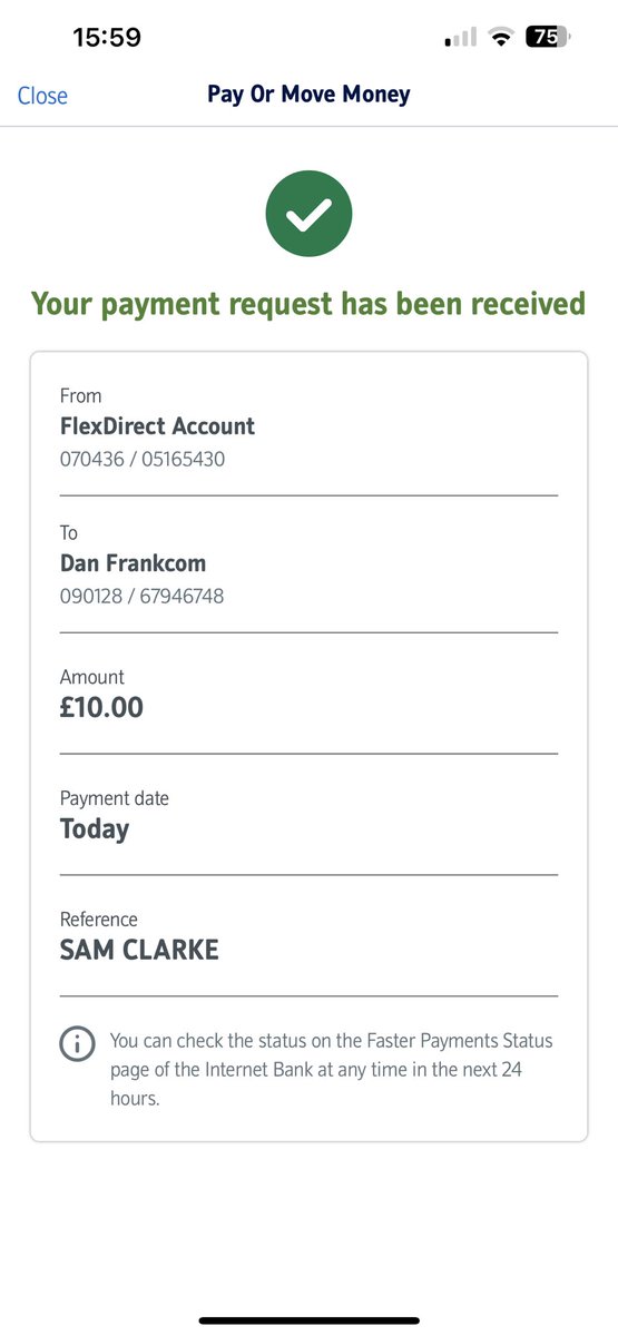 Sam Clarke tweet media