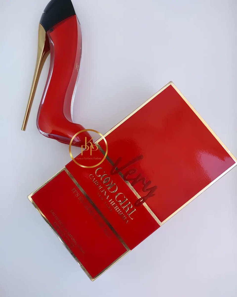 KenyaPerfumes's tweet photo. Fun, fabulous and fearless, Very Good Girl Eau de Parfum for her by Carolina Herrera is a bold interpretation of the iconic Good Girl scent.

 Evolving Carolina Herrera's vision of the duality of the modern woman, this irresistible fragrance will walk straight into your heart with its seductive rose scent and red-hot design.

Very Good Girl shows us that the multifaceted nature of contemporary femininity is where the true beauty of being a woman lies. 

✓Bottle Design:
The iconic Good Girl
Stiletto conquers new heights with a stunning red-lacquered interior—a signature house shade and a symbol of passion, sophistication and beauty.

✓ Fragrance Family: Fruity Floral

Key Notes

✓Top - Redcurrant, lychee
✓Middle - Rose
✓Base - Vetiver, Vanilla

✓✓ Price: KES. 19,700 for 80ml EDP size.

Call/Text/WhatsApp - 0723433035