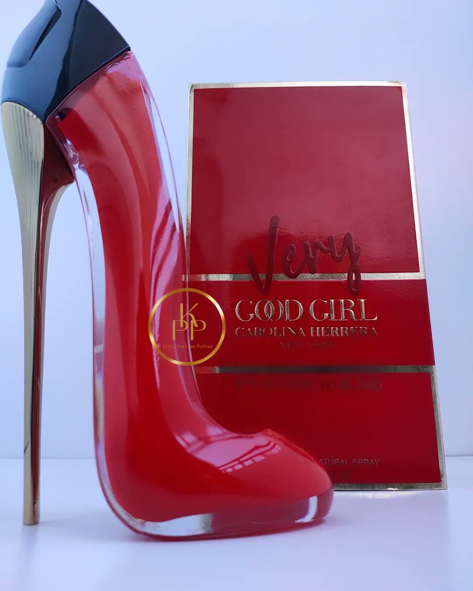 KenyaPerfumes's tweet photo. Fun, fabulous and fearless, Very Good Girl Eau de Parfum for her by Carolina Herrera is a bold interpretation of the iconic Good Girl scent.

 Evolving Carolina Herrera's vision of the duality of the modern woman, this irresistible fragrance will walk straight into your heart with its seductive rose scent and red-hot design.

Very Good Girl shows us that the multifaceted nature of contemporary femininity is where the true beauty of being a woman lies. 

✓Bottle Design:
The iconic Good Girl
Stiletto conquers new heights with a stunning red-lacquered interior—a signature house shade and a symbol of passion, sophistication and beauty.

✓ Fragrance Family: Fruity Floral

Key Notes

✓Top - Redcurrant, lychee
✓Middle - Rose
✓Base - Vetiver, Vanilla

✓✓ Price: KES. 19,700 for 80ml EDP size.

Call/Text/WhatsApp - 0723433035