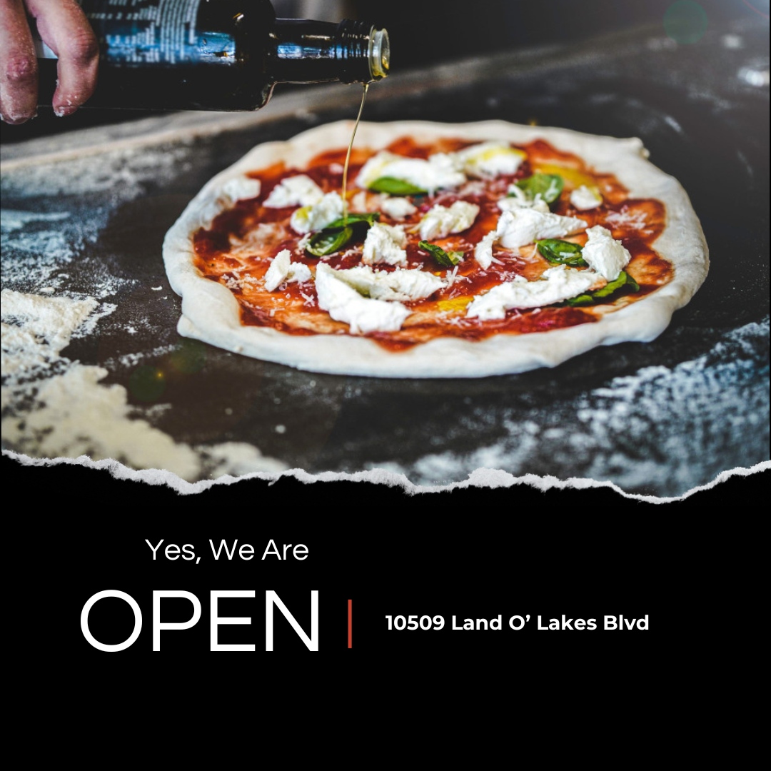 prontopizzeria_'s tweet photo. Come on in! 📍10509 Land O' Lakes Blvd, Land O' Lakes, FL 34638 

#ProntoPizzeria #pizza #pizzeria #woodfiredpizza #familyowned #familyownedpizzeria #landolakespizza #Supportlocal #authenticItalian #pizzalove  #handcraftedpizza #pizzalover #pizzaparty #pizzatime #pizzaindulgen... https://t.co/cLNkI21Fe5