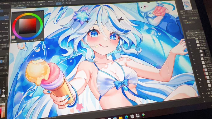 アイス食べたい~?途中です! 