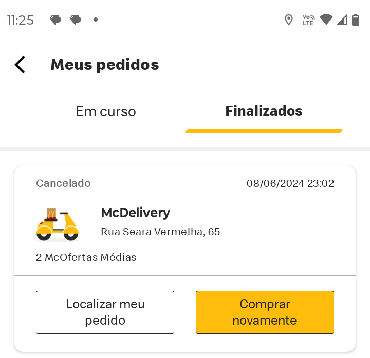 phael_comph's tweet photo. Comprei no app do @McDonalds_BR, não recebi e não querem reembolsar! O motoboy do @iFood não foi até o endereço e nem respondeu as mensagens.  Até que decidi ir até o local do mapa (precisei ir de bike) e o mesmo se recusou a entregar. Sem lanche e sem dinheiro! Pararapapapá.. 🥰 https://t.co/GmMxY7fM17