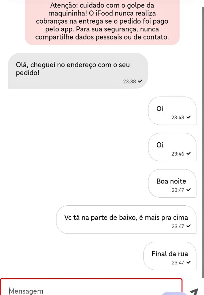 phael_comph's tweet photo. Comprei no app do @McDonalds_BR, não recebi e não querem reembolsar! O motoboy do @iFood não foi até o endereço e nem respondeu as mensagens.  Até que decidi ir até o local do mapa (precisei ir de bike) e o mesmo se recusou a entregar. Sem lanche e sem dinheiro! Pararapapapá.. 🥰 https://t.co/GmMxY7fM17