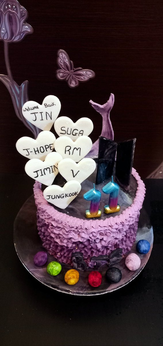 Jikook713w's tweet photo. HAPPY 11TH ANNIVERSARY  💜🎊🎉🥳

#11YearsWithBTS 
#BangtanTurns11
#BTS11thAnniversary 
#11YearsOfAPOBANGPO
#ElevenYearsAndCounting #SeeYouNextYear https://t.co/uOyfyBLEvu