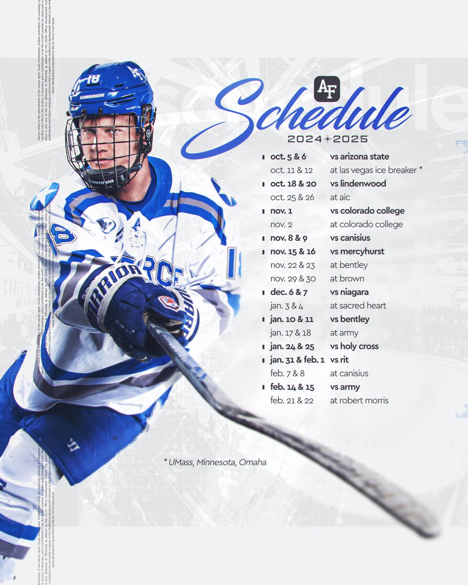 The 2️⃣0️⃣2️⃣4️⃣-2️⃣5️⃣ slate for the Falcons ⚡️

Let the countdown to first puck drop begin 👀