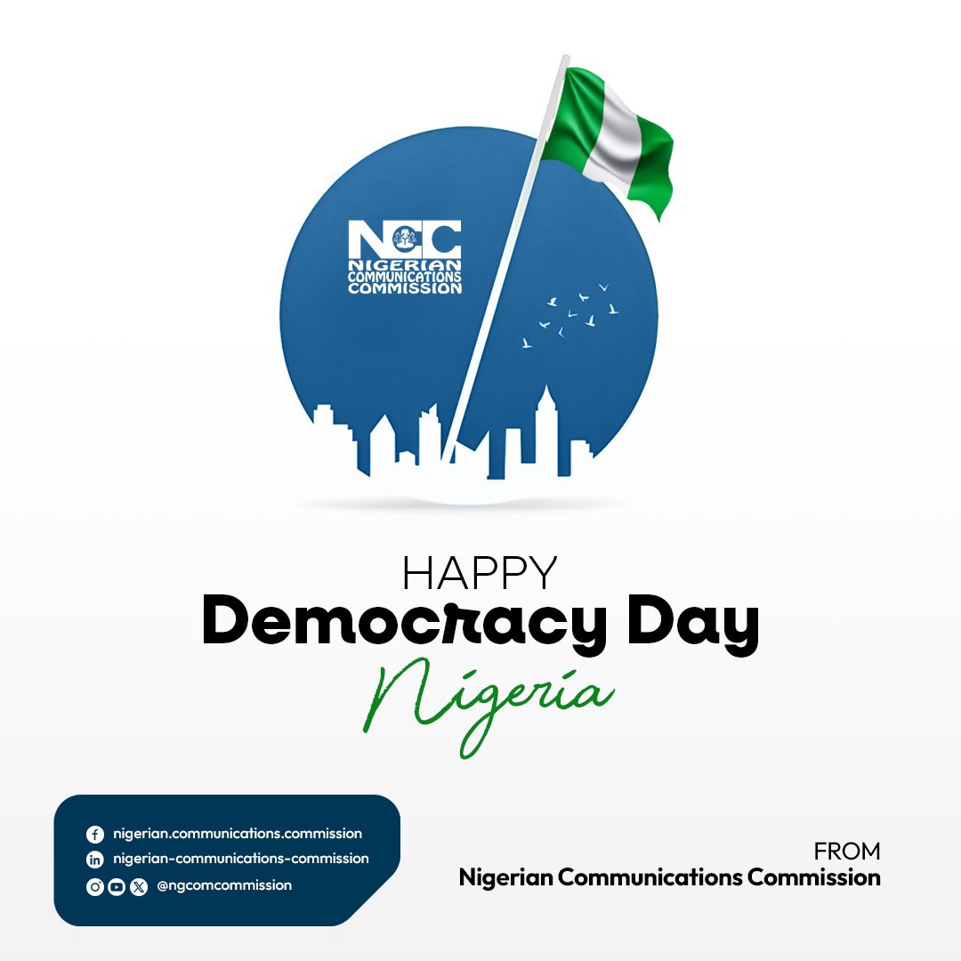 Dr_AminuMaida's tweet photo. Happy Democracy Day Nigeria! 

#June12
#Nigeria 
#AGreatNation
#25YearsOfDemocracy 🇳🇬 https://t.co/RgO0pdE8cD