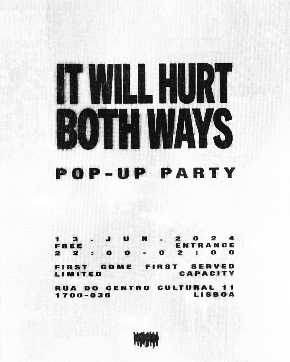 AMANHÃ 

LIMITED CAPACITY, COME EARLY. 🗣️