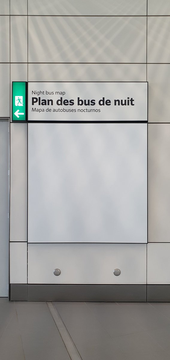 PoteletParisien's tweet photo. Ils ont prévu un espace pour intégrer le plan de Noctilien. Heureusement que l'on a fait bouger les choses pour mettre à jour ce plan qui n'est d'ailleurs plus à jour avec l'arriver du #N160 et potentiellement du #N161 / #N162.
https://t.co/4up6sNrqwf https://t.co/eOq0OubXR4