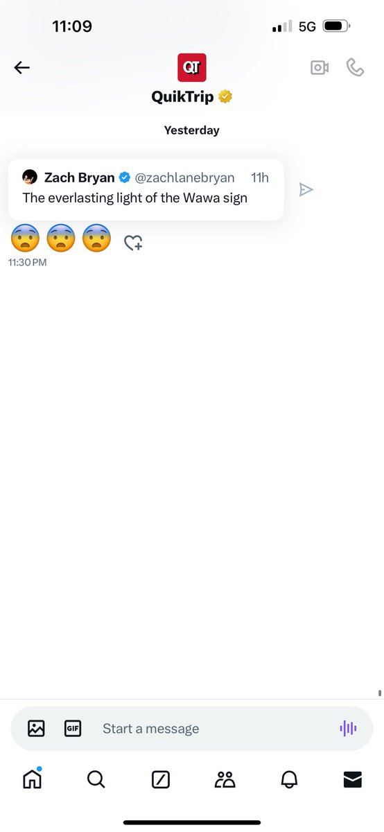 Zach Bryan tweet media