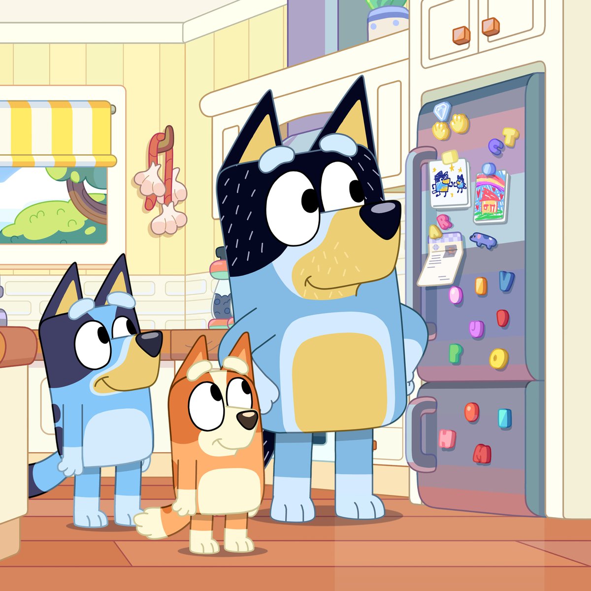 💙<a href="/OfficialBlueyTV/">Official Bluey TV</a>'s Bandit named top TV dad by UK families! 

New @BBCStudios survey reveals Bluey and Bingo’s dad Bandit is the onscreen father figure with the biggest influence on day-to-day parenting.

Find out more ⤵️ 
bbc.co.uk/mediacentre/20…