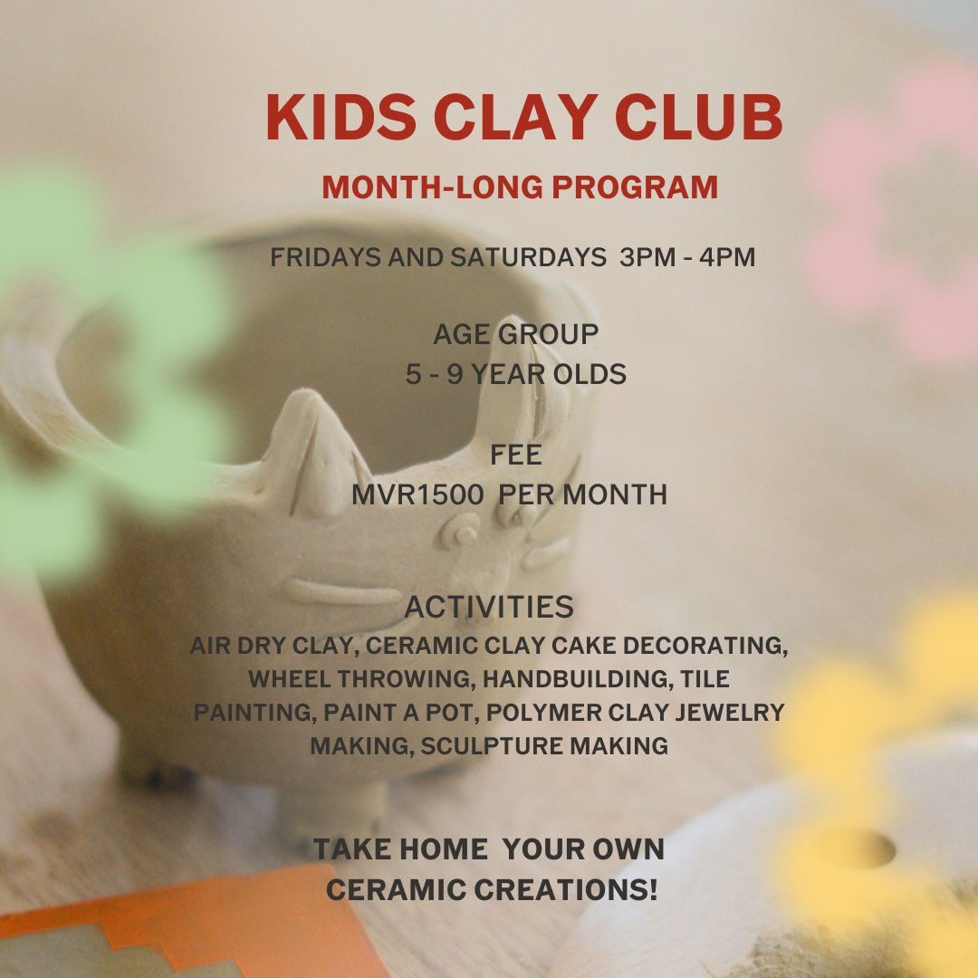 The Clay Studio Maldives tweet media