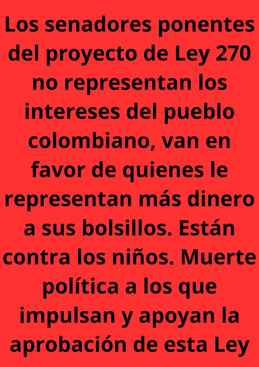 asoler_27's tweet photo. @PrimeraSenado 
#ConLosNiñosNoTeMetas https://t.co/0KYKhzbmZ3