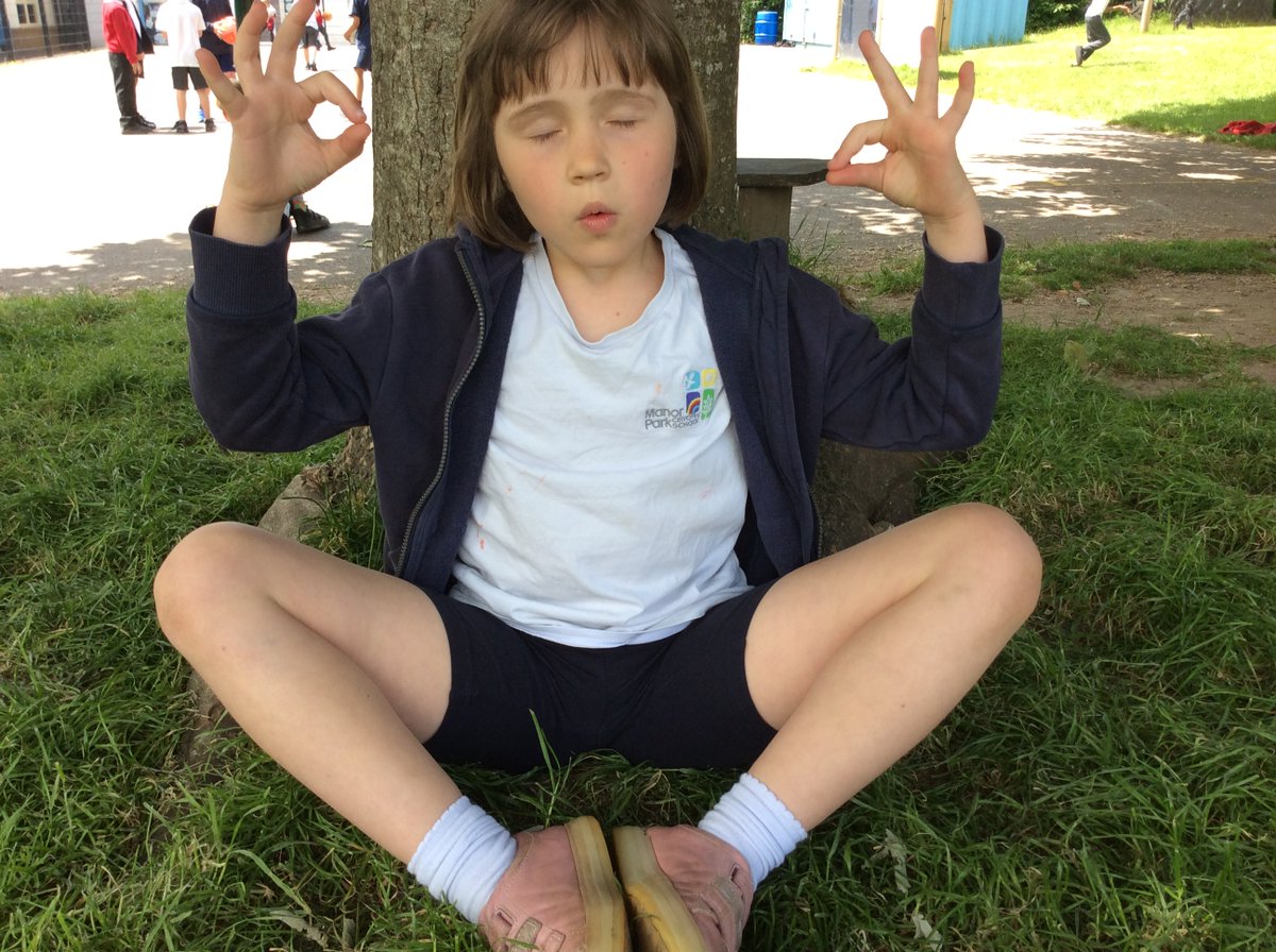 ManorParkFirst's tweet photo. #30DaysWild
Day 12 - Outdoor Yoga or Meditation

Take 10 minutes of mindfulness in nature - breathing exercises are encouraged!

#manorparksuperstars https://t.co/6BDslASzIV