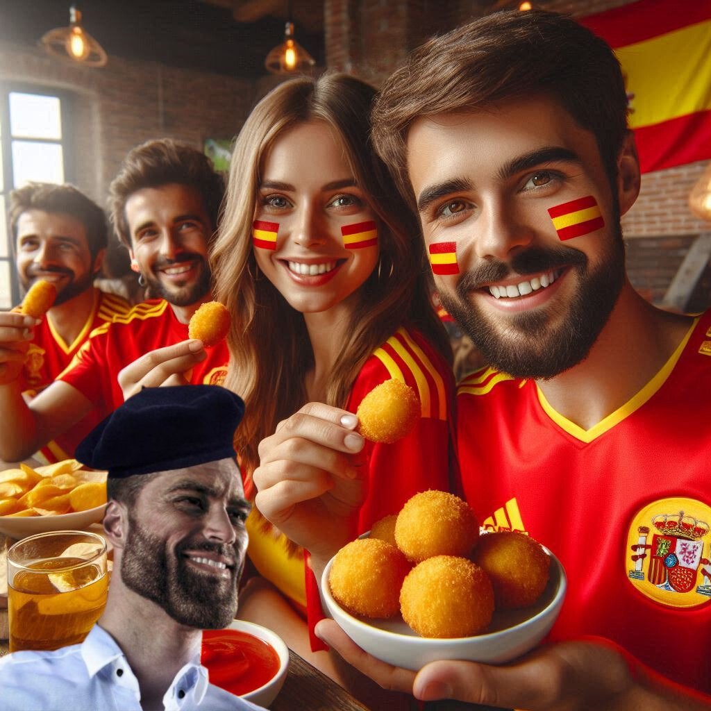spoincoin's tweet image. We have croquetOs. We love croquetOs.
When we eat croquetOs, we look like true retards, but it's ok...

3 days left to 🇪🇸 $SPOIN - @CroatiaCoin 🇭🇷
Prepare your croquetOs and VOmos pa el @YURO2024 !