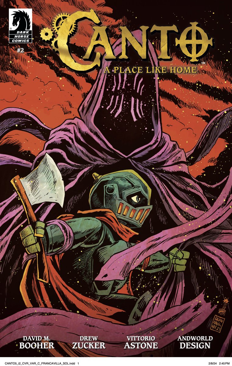 Drew_Zucker's tweet photo. Its #NCBD which means you can pre order Canto: A Place Like Home #2 from your local comic shop &amp; grab issue #1 before it disappears. 

Check out the amazing additional covers from #Piusbak &amp; @f_francavilla 

#canto # #localcomicshop 
@davidbooher @DarkHorseComics @cantocomic https://t.co/wYJsjtTd74