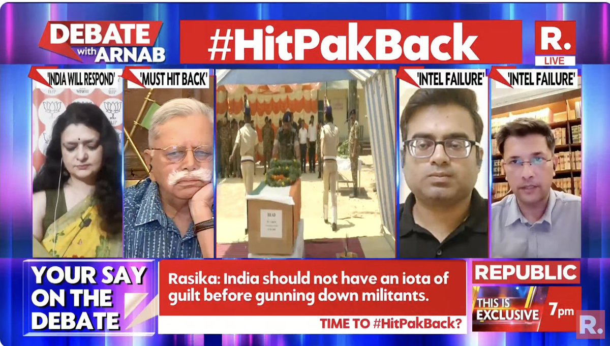 republic's tweet photo. #HitPakBack | "Three portions of Jammu were attacked coordinatedly. There is certainly some loopholes in the policies or its implementation on the ground...": Aditya Gupta (@AdityaVgupta), State Vice President of J&K Youth PDP
The Debate on #SuperprimetimeMax with Arnab is now #LIVE, on-air, and online. Tune in and fire in your views - https://t.co/CMs2iQBNzP
#TerrorAttack #ReasiTerrorAttack #Reasi #Jammu #Pakistan #India #PMModi #NEETScam #StudentsMatter #Arnab #ArnabGoswami