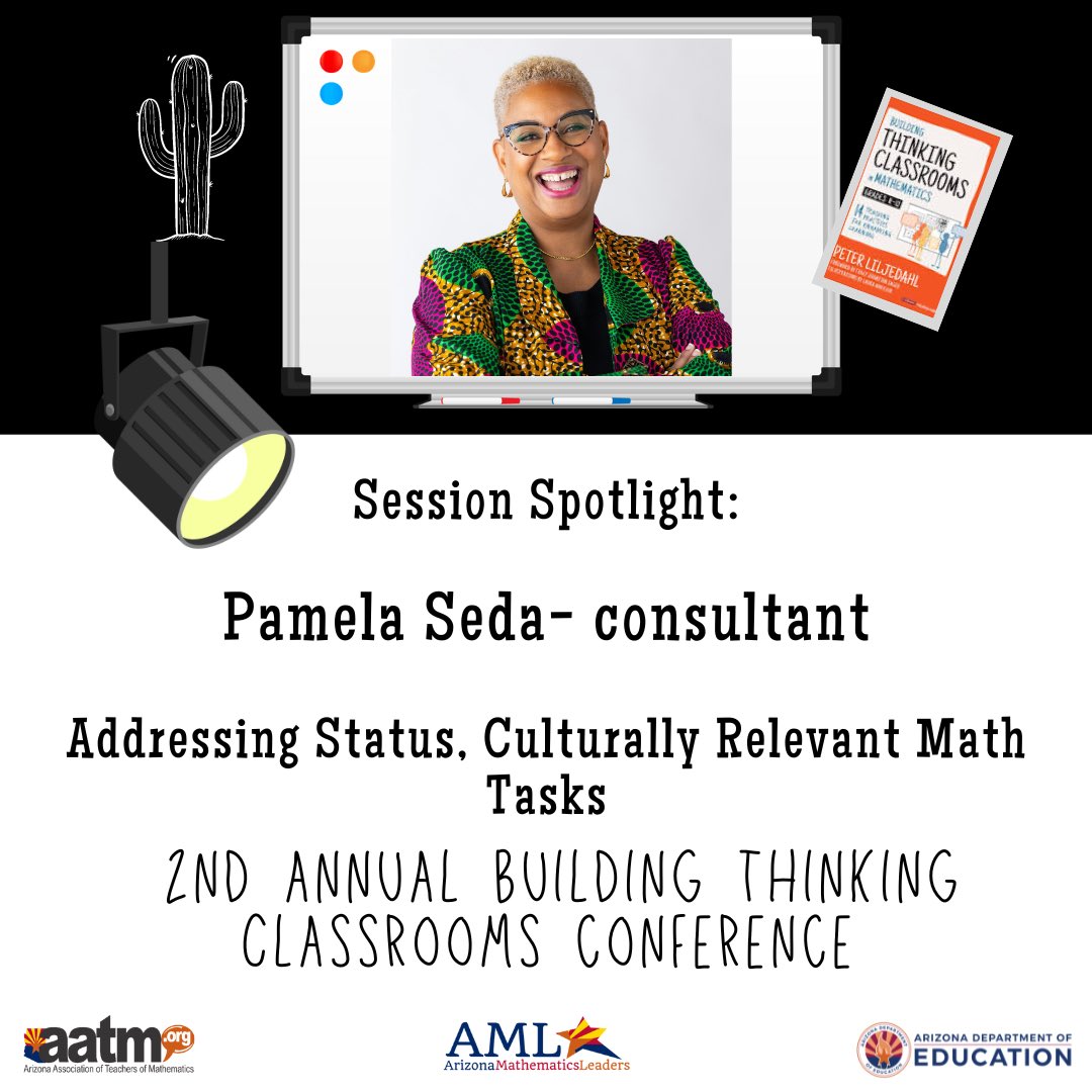 azmathleaders's tweet photo. Pamela Seda, consultant from Georgia, coming to bring her expertise to the conference.  

Presenting multiple sessions ranging from support for elementary teachers, and leaders.  Check out all her sessions on the Yapp app!
#btcc24 https://t.co/Pv6Thbzsqz