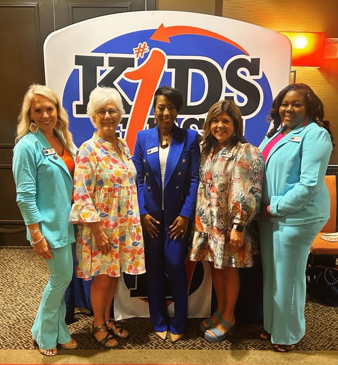 K1Education's tweet photo. #KidsFirst #MSDivision is ready for Day 2 of the MASSP Conference in Biloxi!  Come see us at our booth! We are ready to #collaborate with our MS Principals. 💙 🧡 #KidsFirstAlways #MASSP #HappyToBeHere https://t.co/mBuOR2AhYA