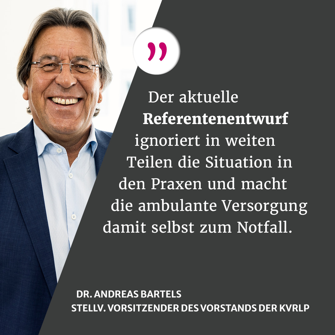 Der aktuelle Referentenentwurf zur #Notfallversorgung belastet niedergelassene Praxen – er verkennt den Fachkräftemangel und erhöht den bürokratischen Aufwand für Ärzt*innen. Wir fordern dringend eine Überarbeitung der Reformpläne! <a href="/BMG_Bund/">Bundesgesundheitsministerium</a> 
 
Weitere Infos: