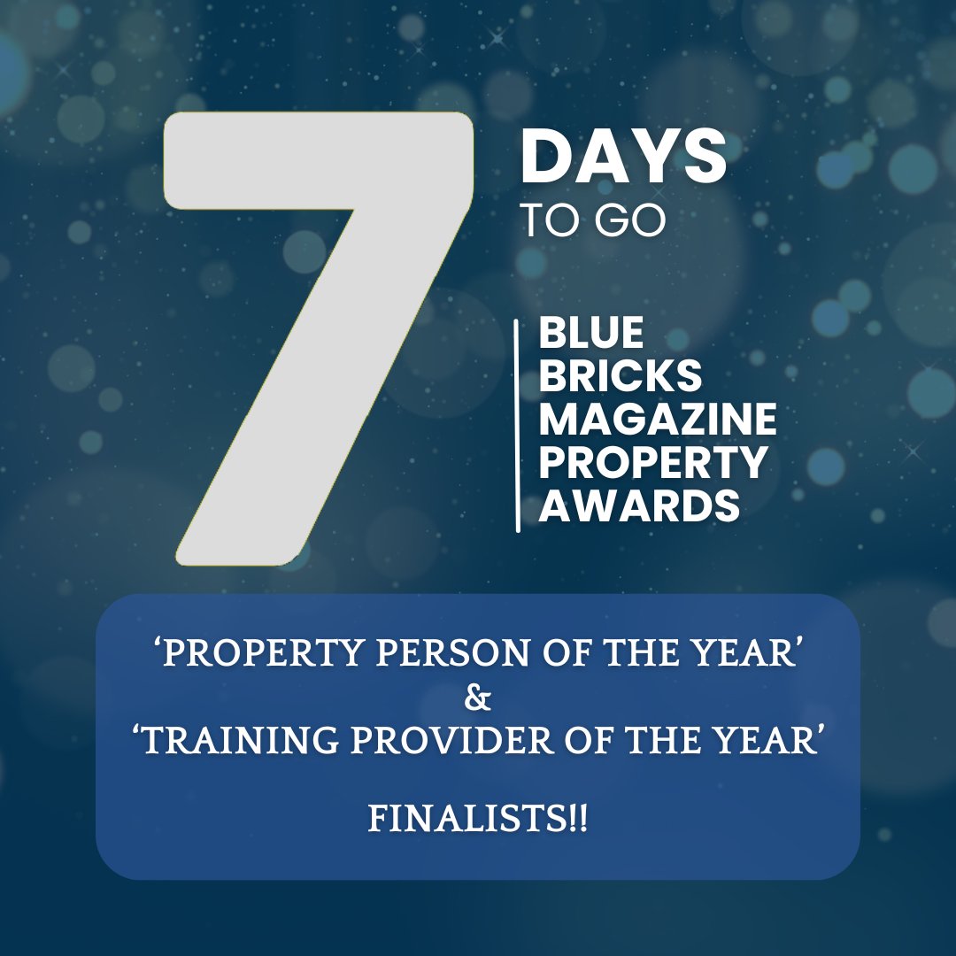 titlesplit's tweet photo. Only 7 days till the Blue Bricks Magazine Property Awards! ⏳🤩

We are so excited and grateful to be attending the awards next week, especially because we are finalists in TWO award categories 🌟

We look forward to seeing you all there! 🎉 https://t.co/NYOeo4MbWS