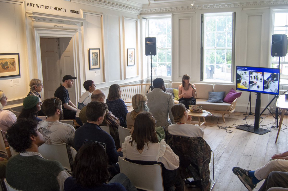 compilerzone's tweet image. It was such a special event last week as part of the @E17ArtTrail! Massive thank you to @WMGallery for hosting us and to Yinka Danmole (@ANDfestival), @TinaPulejkova and Jazmin Morris for speaking about the value of digital practice in connecting with local places and culture. 💙