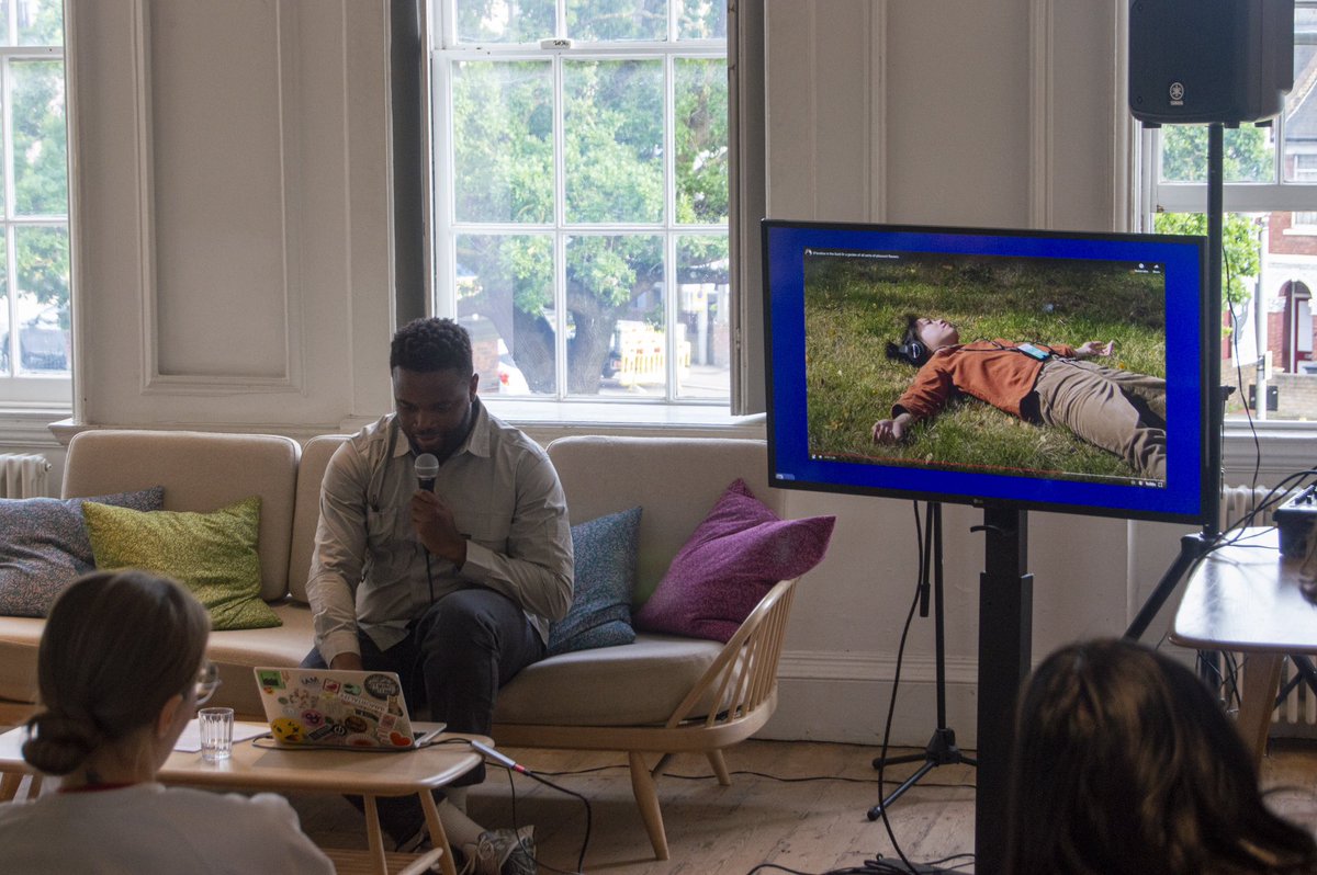 compilerzone's tweet image. It was such a special event last week as part of the @E17ArtTrail! Massive thank you to @WMGallery for hosting us and to Yinka Danmole (@ANDfestival), @TinaPulejkova and Jazmin Morris for speaking about the value of digital practice in connecting with local places and culture. 💙