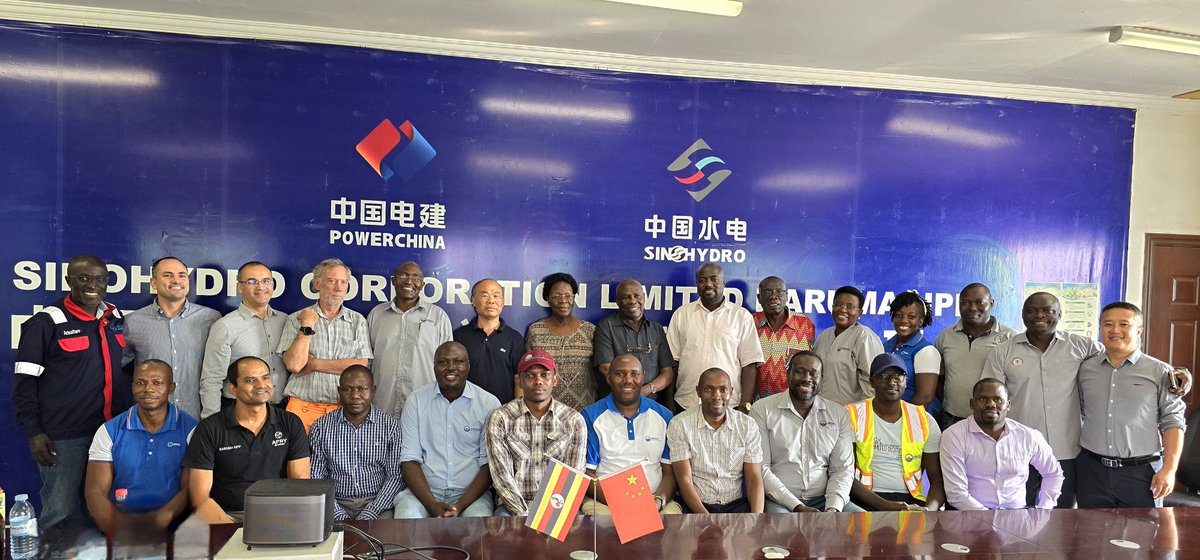 UegclOfficial's tweet photo. Breaking News!! 

Certificate of Completion issued for the Karuma HPP (600 MW). 

Today, the Minister of State for Energy - @HonOkaasai handed over the Certificate of Completion to the contractor - Sinohydro, marking a major milestone in Uganda's transformative energy journey. https://t.co/a7QnsllxC4