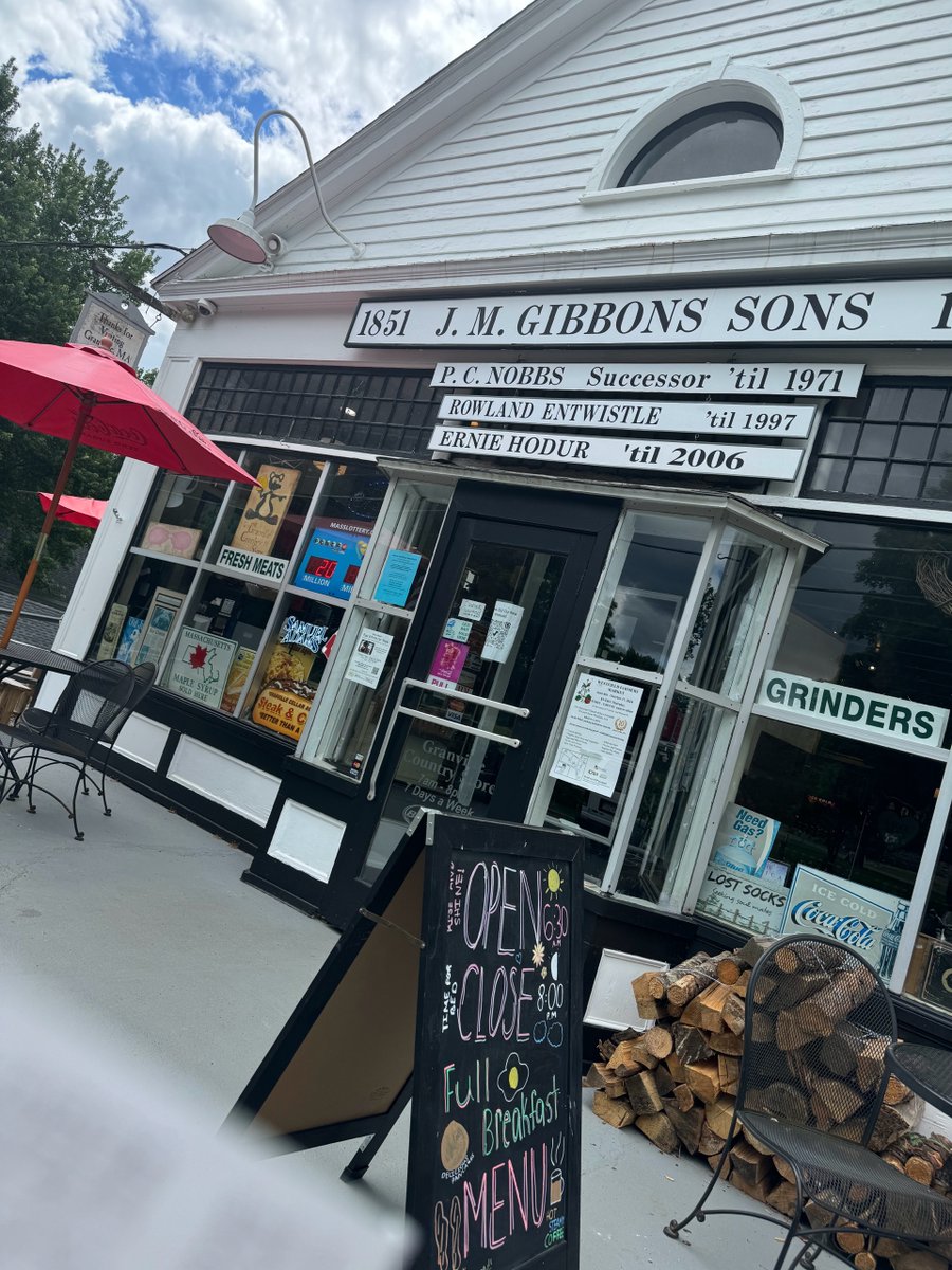 Every week starts off with a trip to Granville to the @granvillecountrystore to get the cheddar we serve on our burgers and cheeseboards.  Stay true and don’t sacrifice if you don’t have to #local #cheese #itsjustwhatchefsdo #brusselup #buylocal #farmtotable