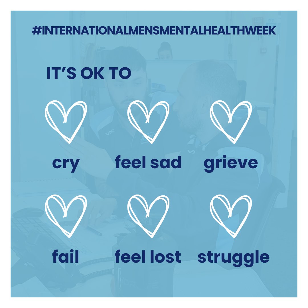 📢 It's International Men's Health Week! 🌍💙
Let's take this week to raise awareness about the importance of physical &amp; mental health for men everywhere. 
Prioritise self-care. Schedule that health check-up. Reach out &amp; talk. Share this post and spread the word! #MensHealthWeek