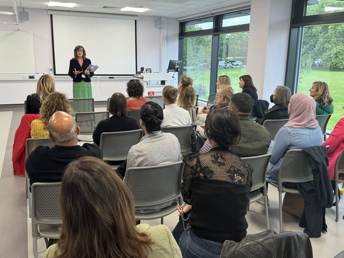 European Transcultural Nursing Association (ETNA) (@etnatrannursing) on Twitter photo Prof Lucille Allain, Head of Department <a href="/MDX_MHandSW/">School of Mental Health and Social Work</a>, welcomes delegates to Middlesex University for our 9th International Conference with a pre-conference tour of our nursing simulation lab at StoneX #ETNA2024 Prof Lucille Allain, Head of Department <a href="/MDX_MHandSW/">School of Mental Health and Social Work</a>, welcomes delegates to Middlesex University for our 9th International Conference with a pre-conference tour of our nursing simulation lab at StoneX #ETNA2024