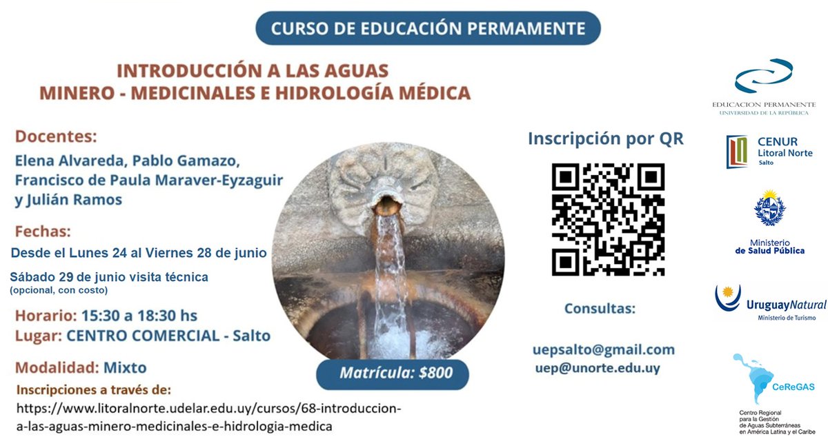 Centro para la Gestión de Aguas Subterráneas (@proyectoceregas) on Twitter photo 